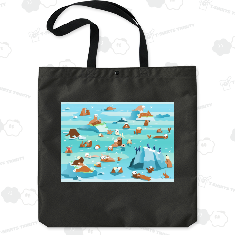 ラッコの楽園の海