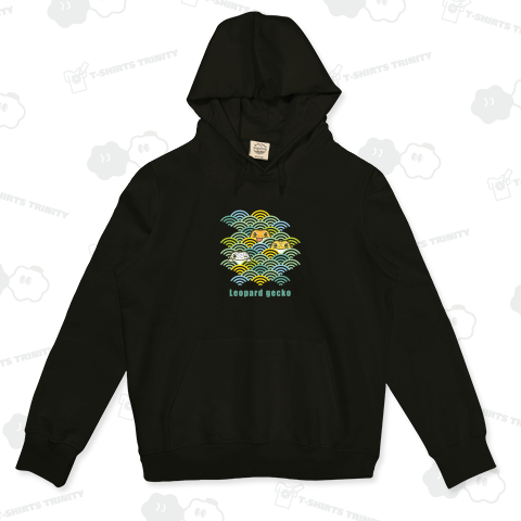 レオパードゲッコーと和柄