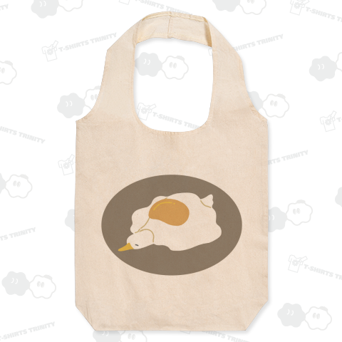 はみ出るアヒル「めだまやき」