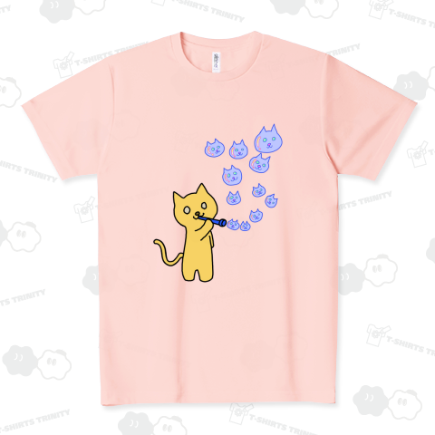 ネコとしゃぼん玉