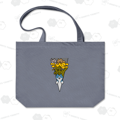 はみ出るネコ 5匹