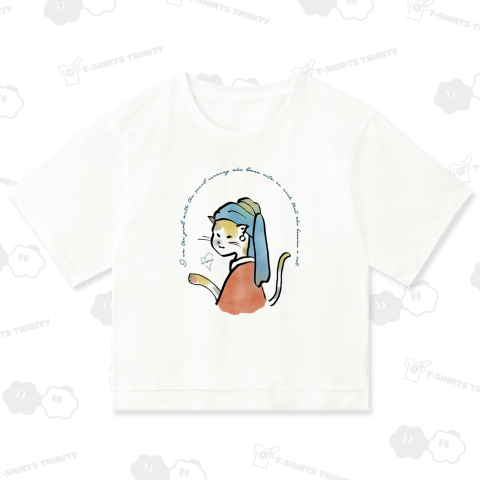 真珠の耳飾りのねこ