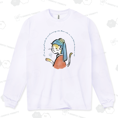 真珠の耳飾りのねこ