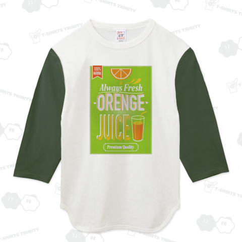 サインシリーズ/オレンジジュース[背景あり/前面プリント]