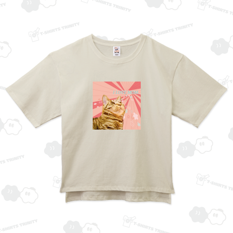 キジトラ猫 I LOVE MOM