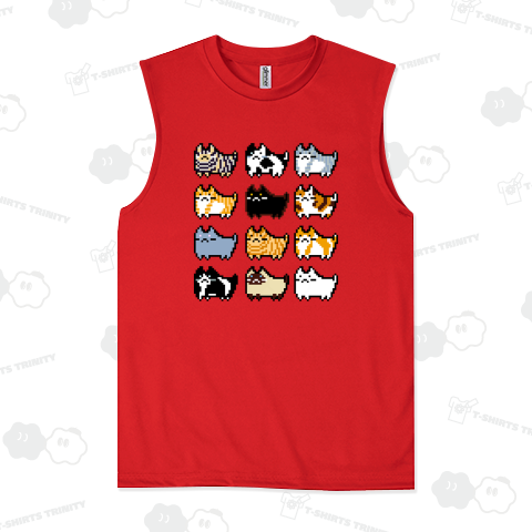 ぽっちゃり猫図鑑【ドット】