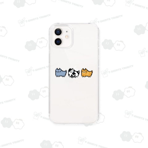 ぽちゃかわ3兄弟【ドット絵】