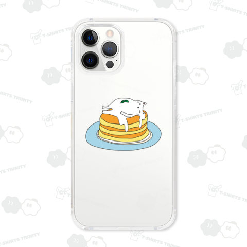 猫のっけパンケーキ