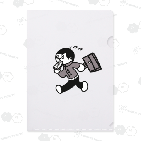 寝坊した飛び出し坊や