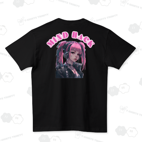 サイバーパンク少女(バックプリント)MIND HACK