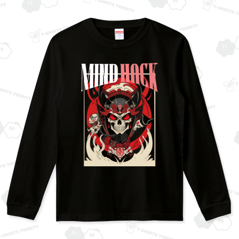 浮世絵調ドクロ MIND HACK ロゴ入り