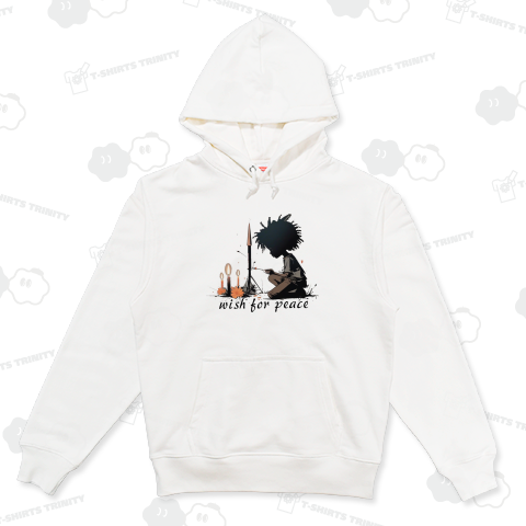 平和を願う少年/wish for peace