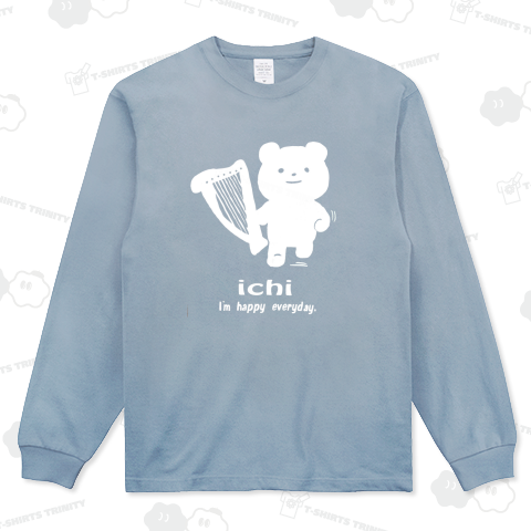 ハープもってはしるしろくま