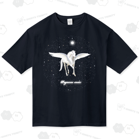 Pegasus soar in the starlight