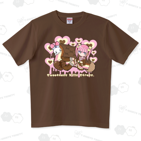 ネオポリタンメンヘラチャン ハイグレードTシャツ(6.2オンス)