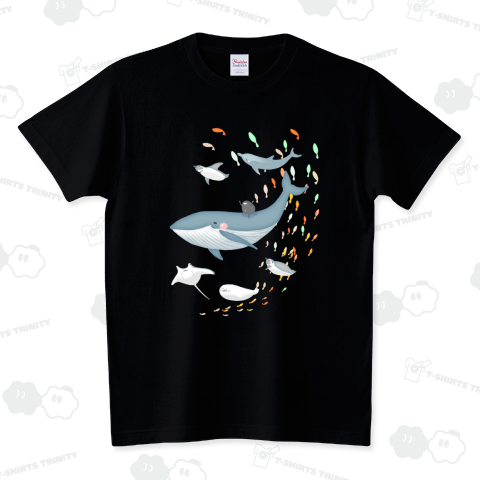 海の中のなんか黒いやつ