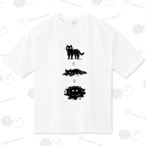 溶けた黒猫(過程)