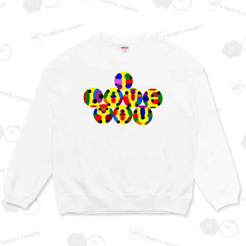 〇文字『I LOVE YOUh.t.』