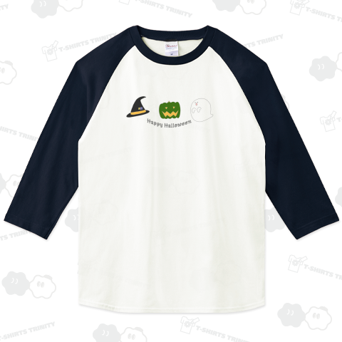 ハロウィン(帽子とかぼちゃとおばけ)