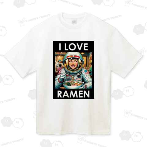 ラーメンが好きな女性宇宙飛行士2・アメコミ風