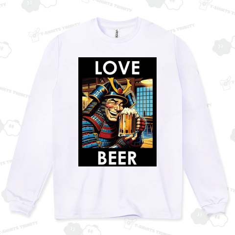 ビールが好きな侍・アメコミ風