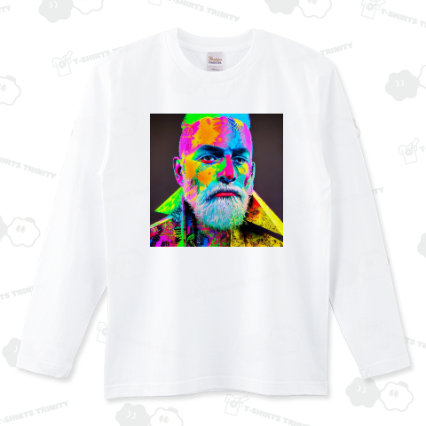 アーティスティックおじいちゃんTシャツ