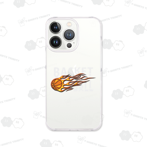 燃えるような炎とともに