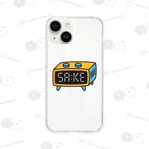 レトロデジタル時計 酒の時間