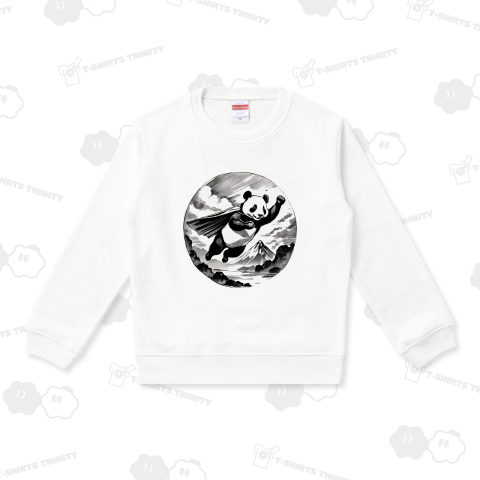 スーパーヒーローのパンダ