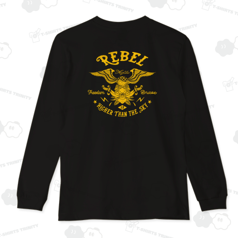 REBEL vintage(黄バックプリント)