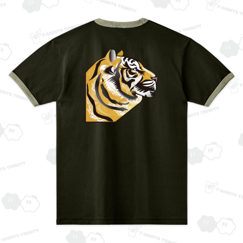 トラの横顔 その2 背面