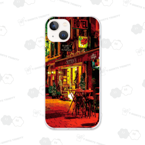 ドイツ フンスリュッケン通りの夜【作品No.441】