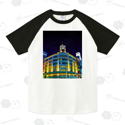 東京 銀座四丁目の夜【作品No.492】