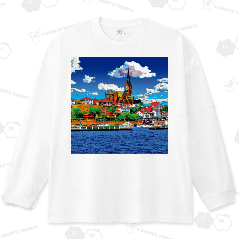 スウェーデン リューセヒールの港【作品No.548】