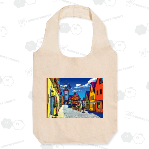 ドイツ ローテンブルクのプレーンライン【作品No.650】