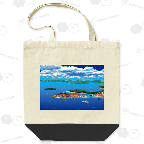 クロアチア プリモシュテンの海【作品No.670】