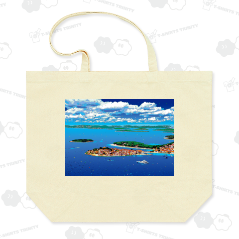 クロアチア プリモシュテンの海【作品No.670】