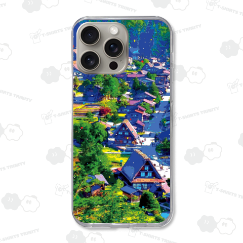 岐阜 夏色の白川郷【作品No.672】