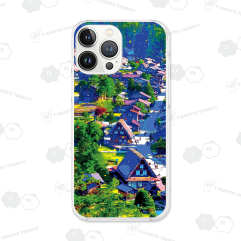 岐阜 夏色の白川郷【作品No.672】