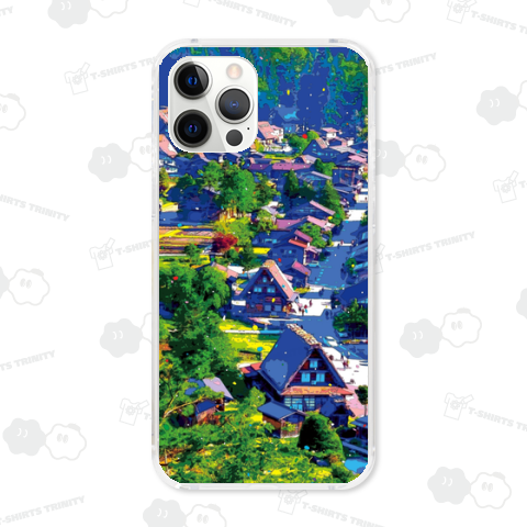 岐阜 夏色の白川郷【作品No.672】