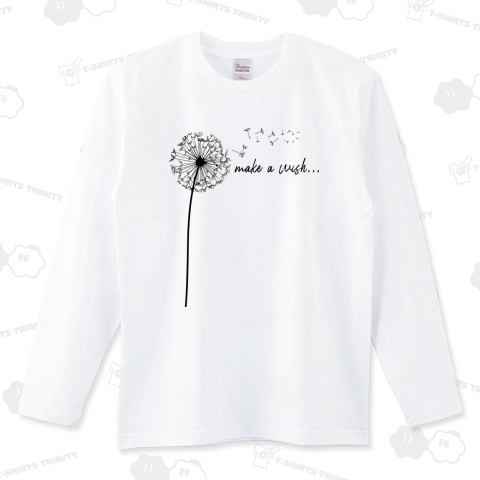 Make a wish たんぽぽに願いをのせて