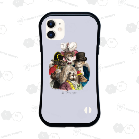 おしゃれな犬達 Les Chiens Coiffés フランスのリトグラフ