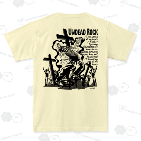 骨になってもロックフェス ヴィンテージ風(背面)