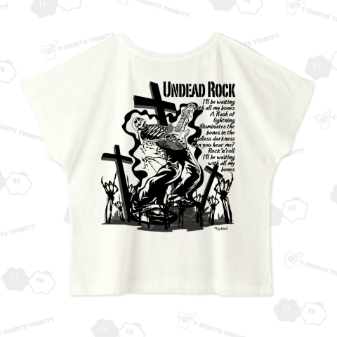 骨になってもロックフェス ヴィンテージ風(背面)