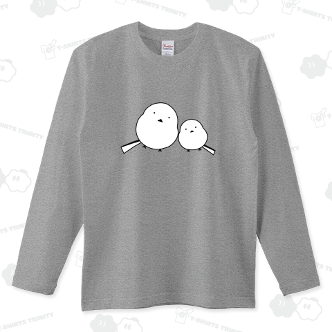 シマエナガ親子