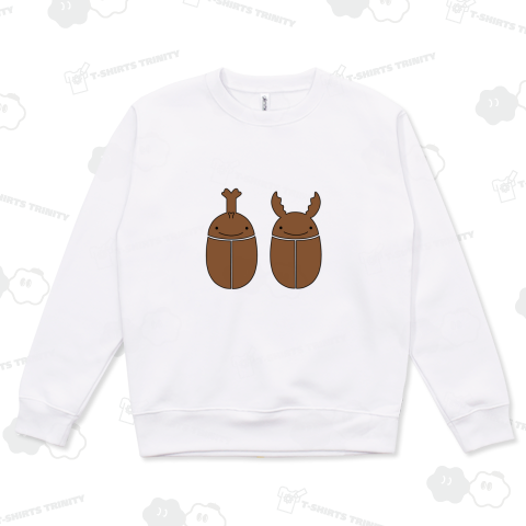 にっこりカブトムシとクワガタ