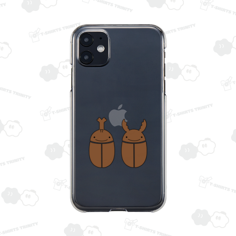 にっこりカブトムシとクワガタ