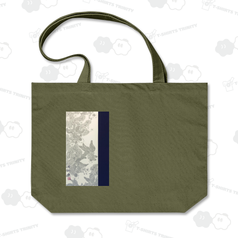 錦魚群泳図 irifunehakuju