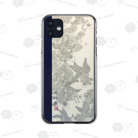 錦魚群泳図 irifunehakuju