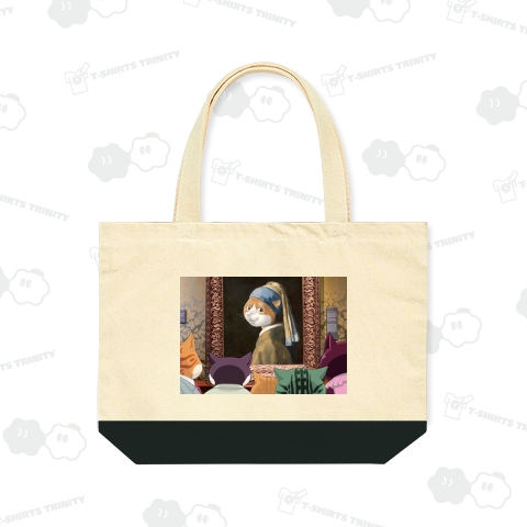 真珠の耳飾りの猫ちゃん